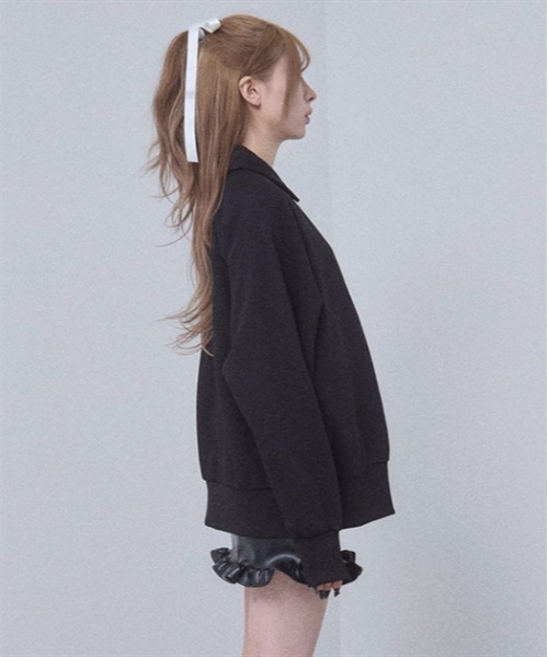Fickle Bebe ポロシャツ ポロ FBスウェットポロシャツ