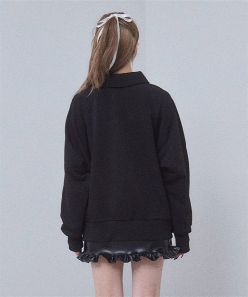 Fickle Bebe ポロシャツ ポロ FBスウェットポロシャツ