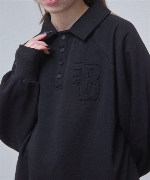 ポロシャツ ポロ ＦＢスウェットポロシャツ レディース Fickle Bebe ポロシャツ ポロ FBスウェットポロシャツ