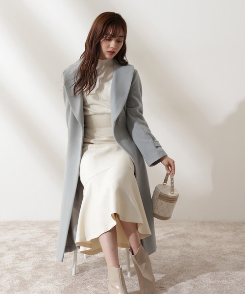 ガチャピン様 PROPORTION BODY DRESSING ウールコート ガチャピン様 PROPORTION BODY DRESSING ウールコート ガチャピン様