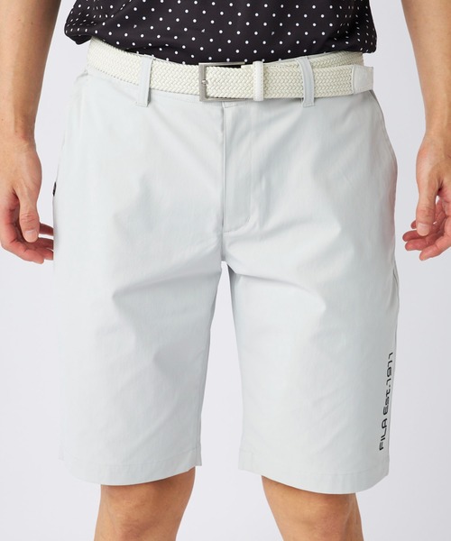 FILA GOLF ハーフパンツ パンツ ストレッチツイル ワンポイントロゴ