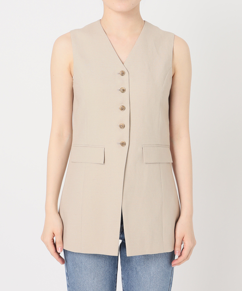 【ノーブル】Vカラージレブラウス　新品　ネイビー NOBLE｜Vカラージレブラウス | Rakuten Fashion(楽天