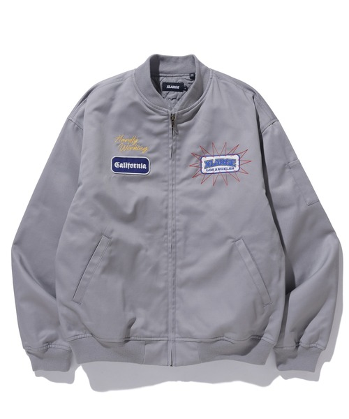 エクストララージ　グレー ジャケット XLARGE（エクストラ ラージ） ブルゾン X-LARGE グレー メンズ