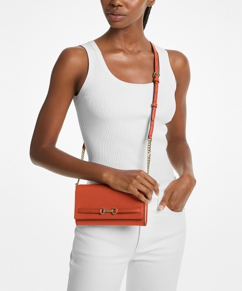 【Michael Kors】カーソン ペブルドレザー クロスボディバッグ MICHAEL KORS ショルダーバッグ バッグ CARSON ぺブル レザー