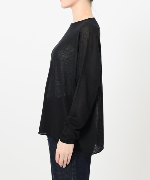 SLOBE IENA ニット セーター 「追加」コットンシルクビッグプル