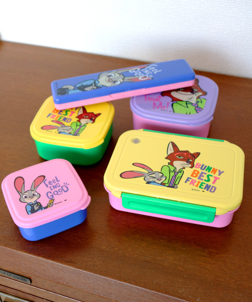 ディズニー カリフォルニア お弁当 ランチボックス ケース スケーター 弁当箱 1段 360ml 抗菌 小判型 ディズニー