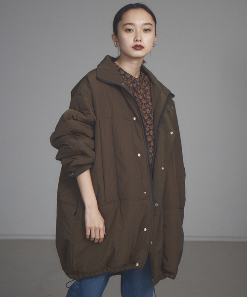 「NOMINE」 コート フリー ブラウン レディース_画像4