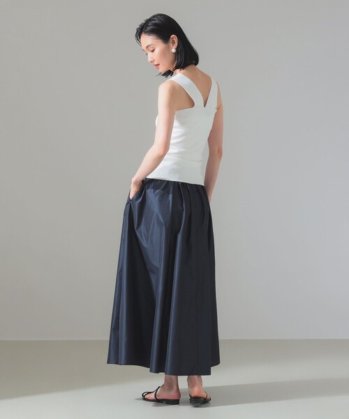 タンクトップ ノースリーブ 「別注」スタイリスト佐藤佳菜子 × SLOANE / ミラノ リブ タンクトップ レディース SLOANE タンクトップ ノースリーブ 「別注」スタイリスト佐藤