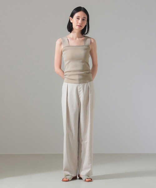 SLOANE タンクトップ ノースリーブ 「別注」スタイリスト佐藤