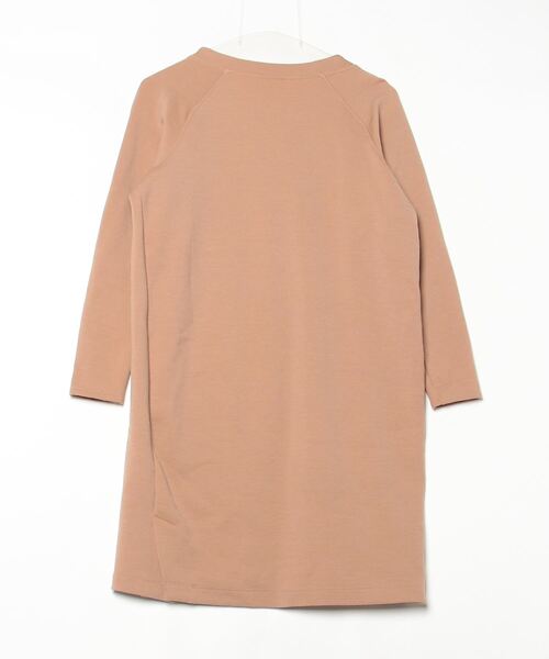 「qualite」 長袖ワンピース 1 ブラウン レディース_画像2