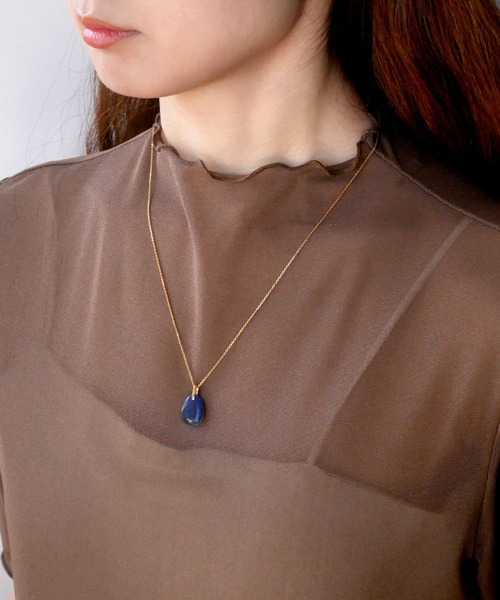 va vendome aoyama ネックレス シルバー925 ラブラドライト ネックレス