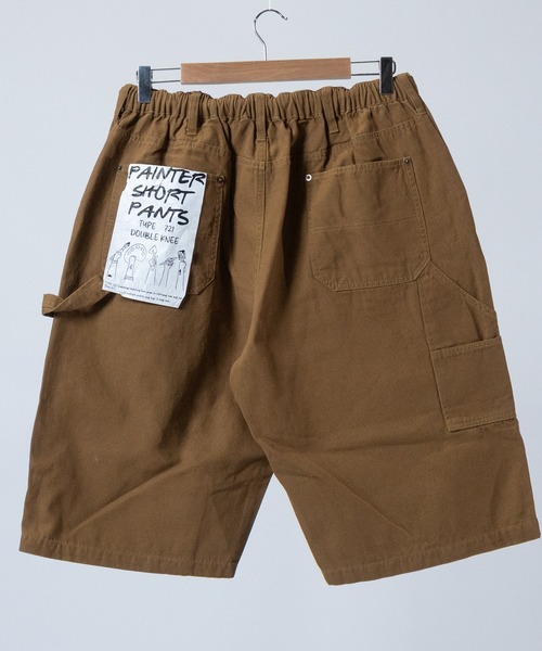 JOHN'S CLOSET ジーンズ 「13」ダブルニー ペインターショーツ