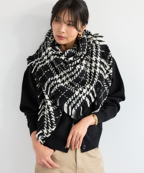 John branigan（ジョンブラニガン） ストール FREE ブラック