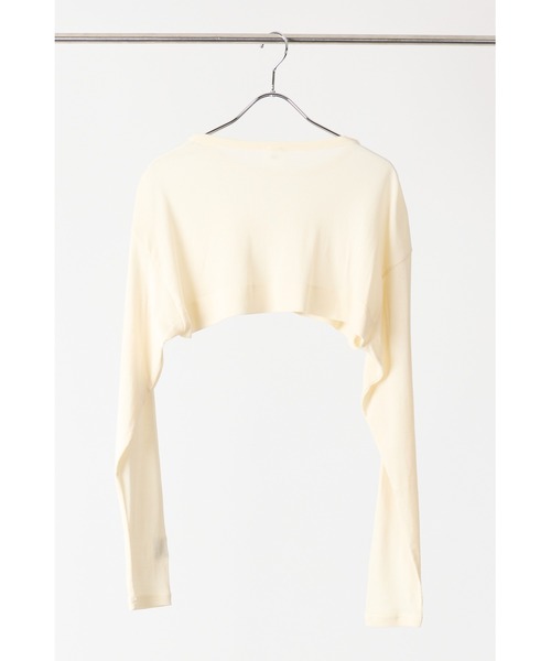 yenn イエン　2025SSシアーリブショートトップス　新品 YENN tシャツ シアーリブショートトップス レディース メンズ