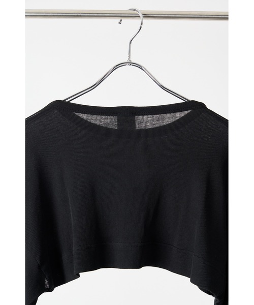 yenn イエン　2025SSシアーリブショートトップス　新品 YENN tシャツ シアーリブショートトップス レディース メンズ