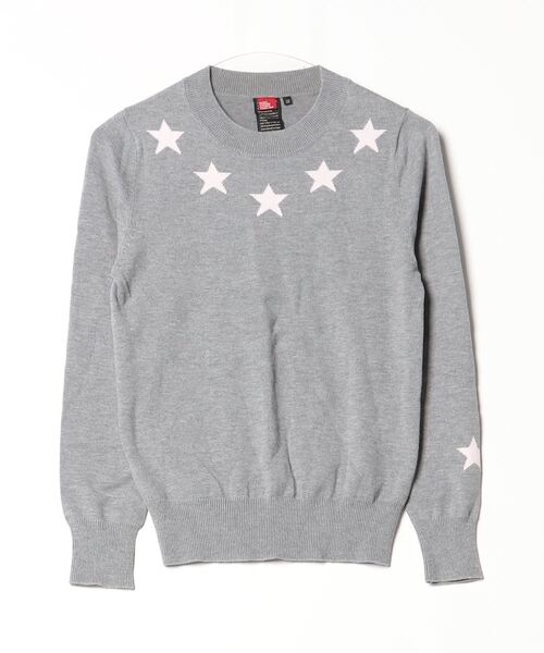 「DOUBLE STANDARD CLOTHING」 長袖ニット 38 グレー レディース