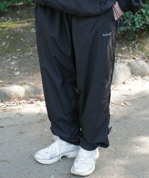 BrokenBase ナイロンパンツ M セール】パイピングナイロンパンツ（その他パンツ）｜BROKEN