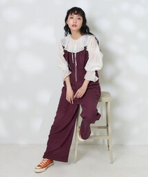 SOMETHING × FREAK'S STORE サロペット FREAK'S STORE オールインワン SOMETHING × STORE/サムシング