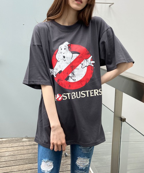 GLAMOROUS JANE tシャツ ゴーストバスターズプリントTシャツ