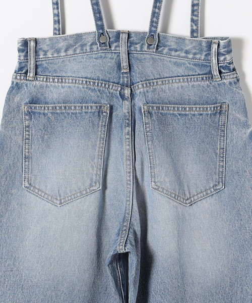[bon_meur] обработка Denim брюки 36 голубой женский 
