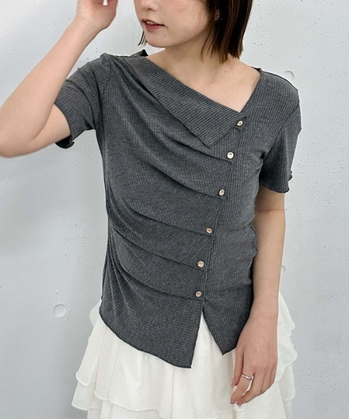 れたすV OW M LADIES S/Slv Tee Shirt 半袖 Tシャツ レディース | GUESS(ゲス