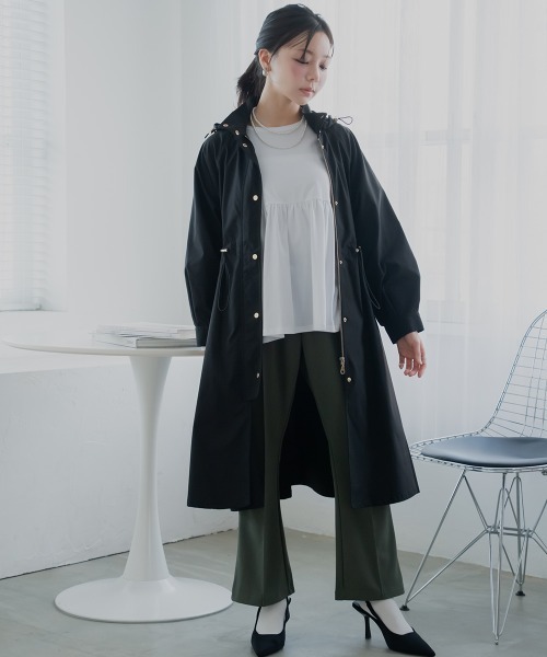 Petitjo（プッチージョ） モッズコート コート 小さいサイズ ドロ