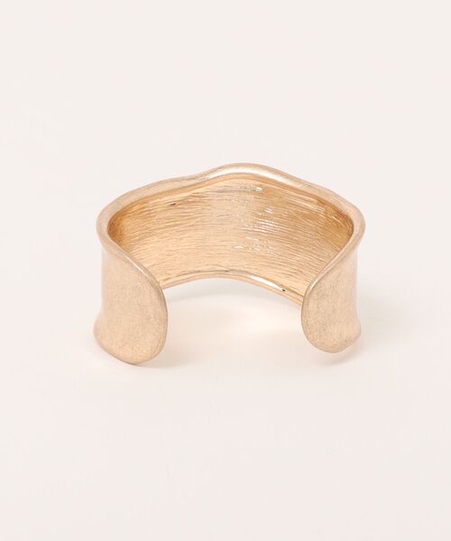 GOLDY バングル 「GOLDY」ワイド ニュアンス メタル 4250405