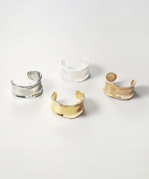 GOLDY バングル 「GOLDY」ワイド ニュアンス メタル 4250405