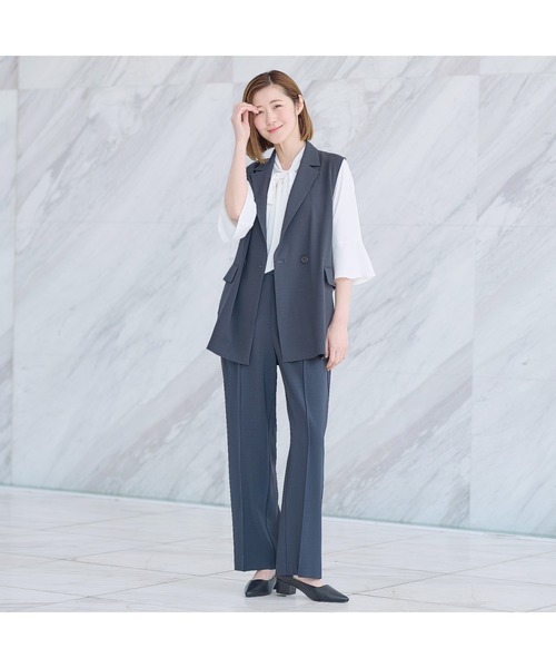 極美品 ボッテガヴェネタ コットン シルク 薄手 カジュアル スーツ セット AOYAMA セットアップ 「UVカット・接触冷感」「3点セット