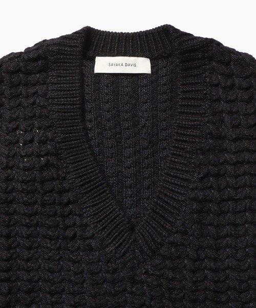 ベスト ジレ SAYAKA DAVIS/サヤカ デイヴィス Knit Vest ニットベスト レディース SAYAKADAVIS ベスト ジレ SAYAKA DAVIS/サヤカ デイヴィス Knit