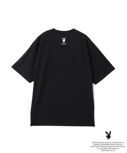 PLAYBOY tシャツ x atmos pink Big T-shirt / プレイボーイ