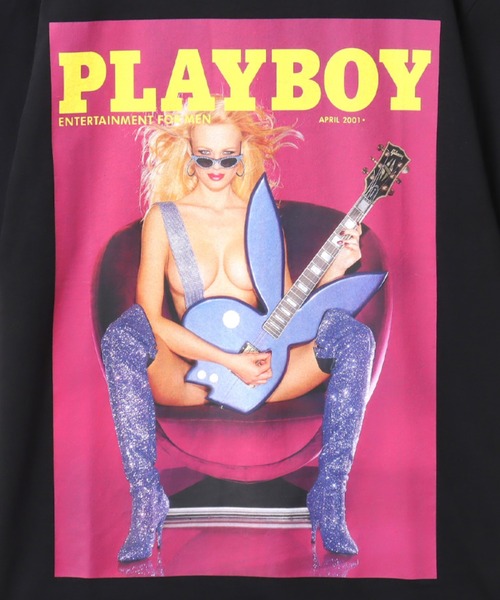 tシャツ PLAYBOY x atmos pink Big T-shirt / プレイボーイ アトモス ピンク ビッグ T シャツ 「SP」 レディー PLAYBOY x atmos pink Big T-shirt / プレイボーイ アトモス