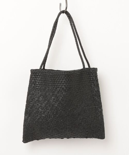 swarajト-トバック Swaraj｜Swaraj/(U)手編みメッシュレザー・菱型シェイプBAG