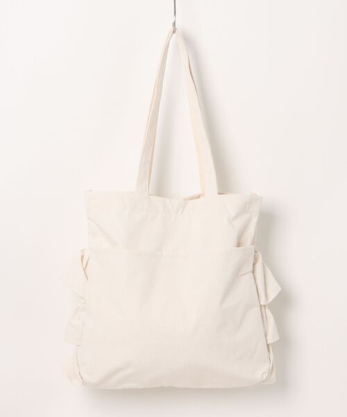 ジョリーフルール　コラコラ特大　たっぷりフリルビッグトートバック　サンプル 特別出品＆特別価格】 ✿ジョリーフルール✿ ♡両面コラコラ大のトート