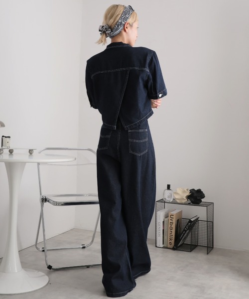 THE UNION THE FABRIC デニム　セットアップ ULYSSES セットアップ 「セットアップ」ハーフスリーブデニム