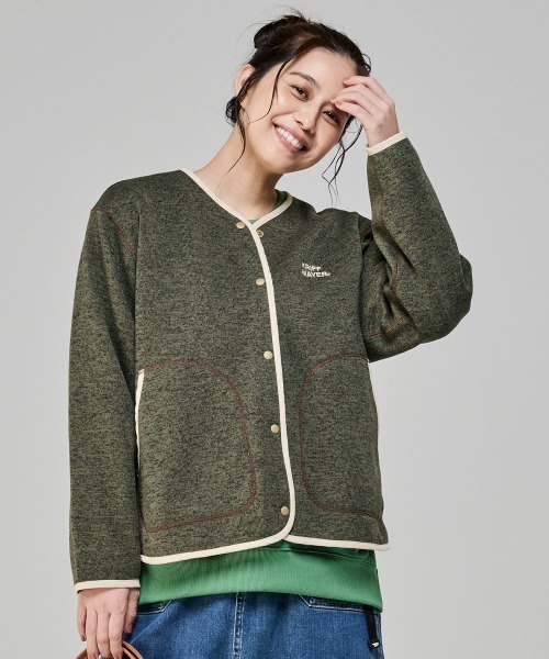 KRIFF MAYER Lady's Collection カーディガン ニットフリースカーデ
