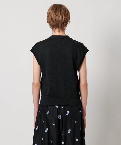 ベスト ジレ 「LOEFF」フラップ Vネック ベスト レディース LOEFF ベスト ジレ 「LOEFF」フラップ Vネック レディース