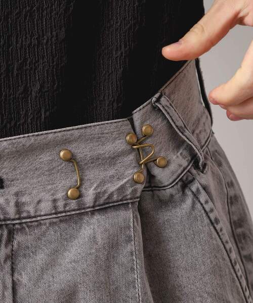 THE SHOP TK パンツ ツータックワイドデニムパンツ メンズ : ZOZOTOWN