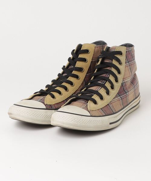 CONVERSE（コンバース） チェック柄ハイカットスニーカー 27.5cm
