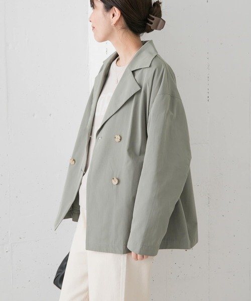 未使用！URBAN RESEARCH DOORS 2WAYコート ネイビー 38 URBAN RESEARCH DOORS（アーバンリサーチドアーズ）の「ショール