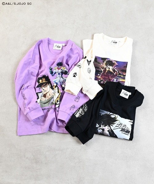 tシャツ 「ジョジョの奇妙な冒険」別注L/S Tee キッズ 子供服 男の子
