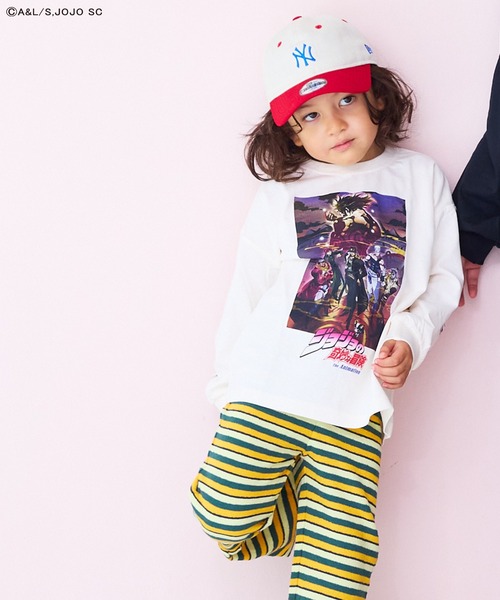 tシャツ 「ジョジョの奇妙な冒険」別注L/S Tee キッズ 子供服 男の子