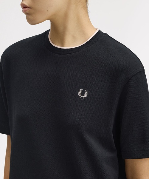 FRED PERRY（フレッドペリー） ワンピース 半袖 Tipped Pique T-Shirt