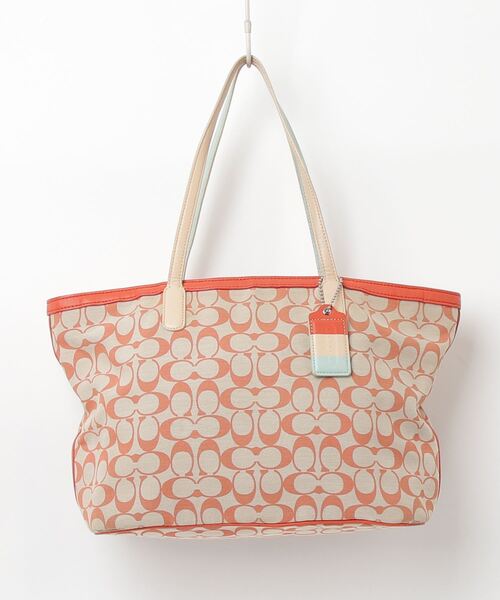 COACH 「COACH」 トートバッグ - オレンジ レディース