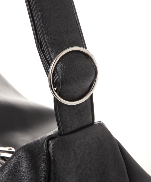 LAKOLE（ラコレ） ショルダーバッグ Wリングミドルショルダーバッグ