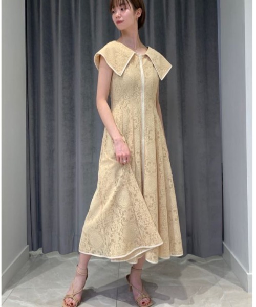 CELFORD 「CELFORD」 ノースリーブワンピース 38 ブラック レディース