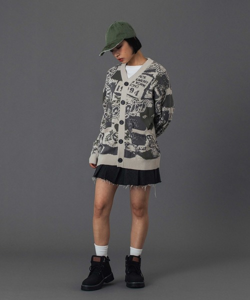 Wailer, Inc. カーディガン XXL アクリル Wailer, Inc. カーディガン XXL アクリル Wailer, Inc