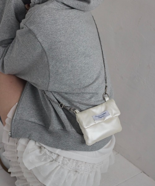 Smyeon ポーチ Chain compact pouch bag/チェーンコンパクト