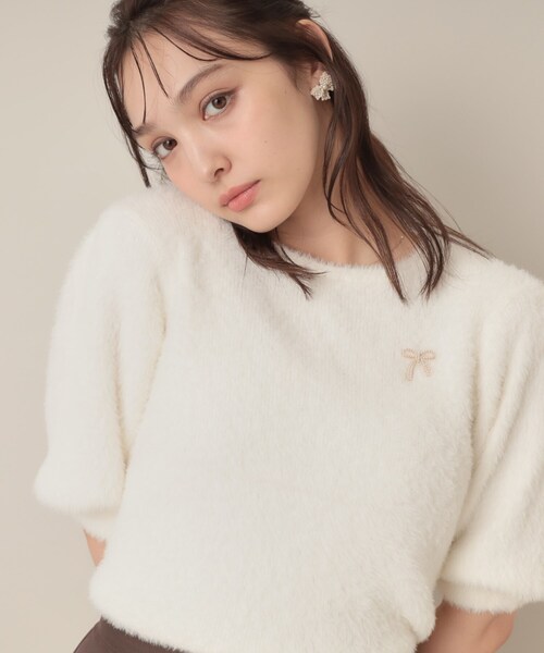 Couture Brooch（クチュール ブローチ） ニット セーター 「着映え・5
