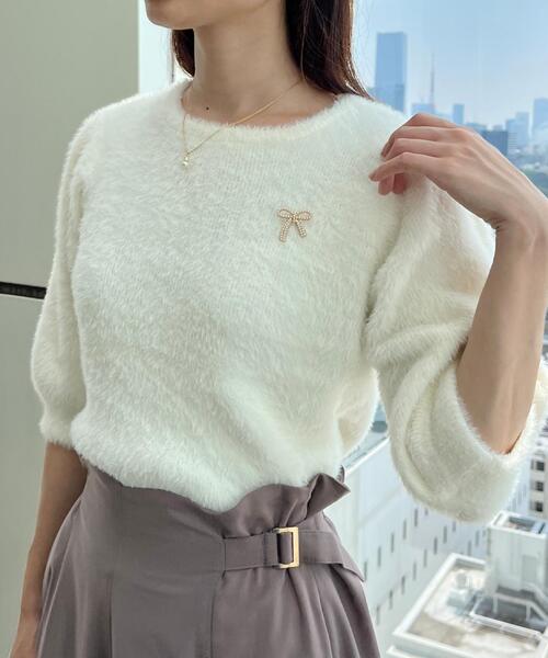 Couture Brooch(クチュール ブローチ) ニット セーター 「着映え・5 Couture Brooch(クチュール ブローチ) ニット セーター 「着映え・5